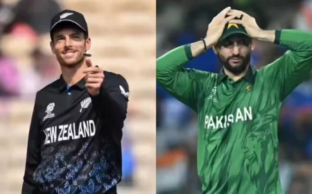 T20 World Cup 2026: Pakistan vs New Zealand Match Rained Out, Both Get 1 Point
